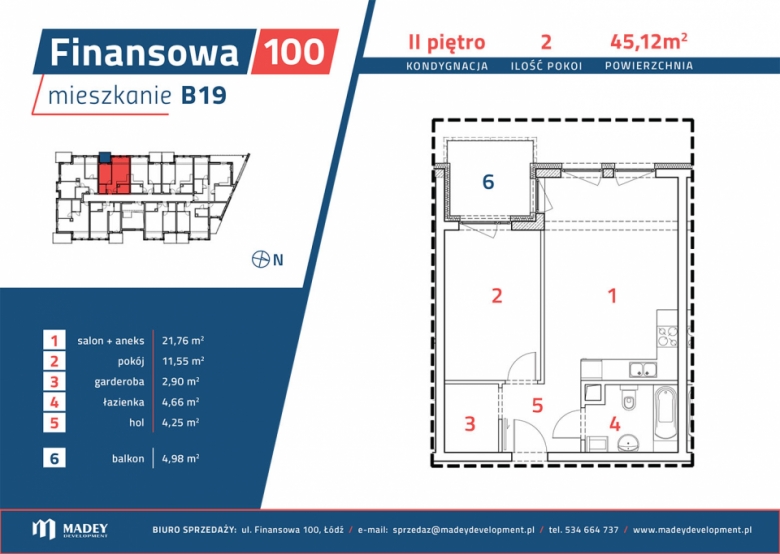 Mieszkanie B19