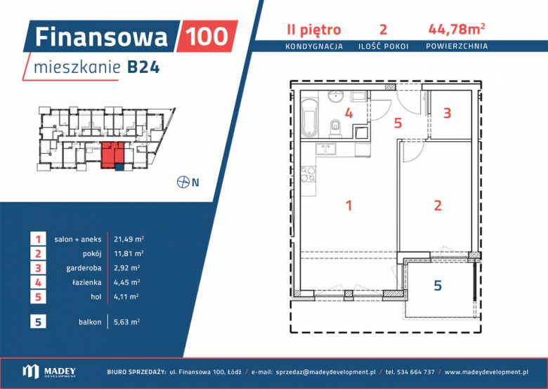 Apartament nr. B24