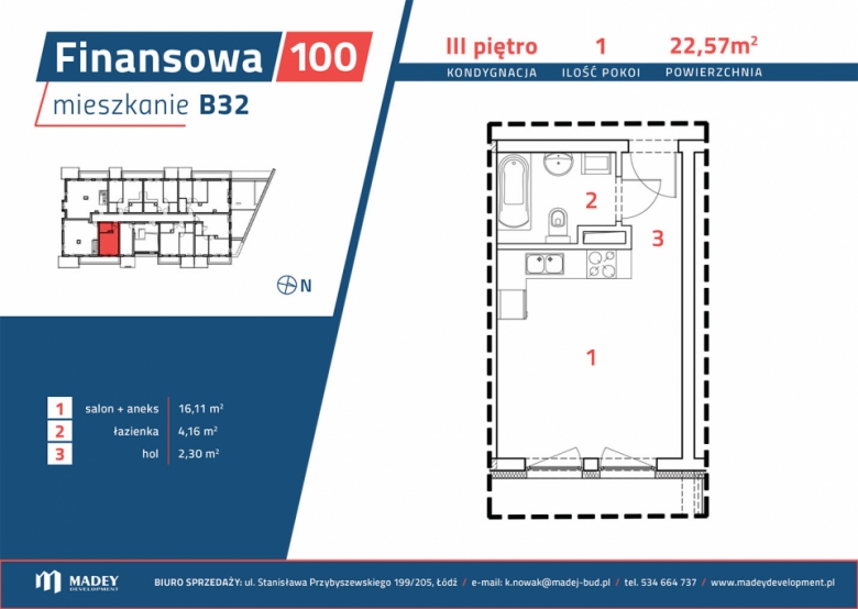 Mieszkanie B32