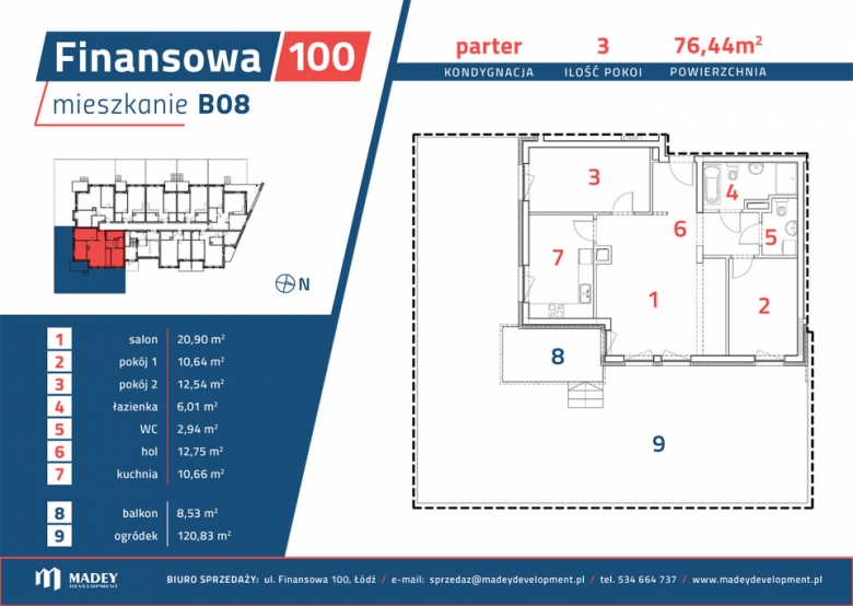 Apartament nr. B08
