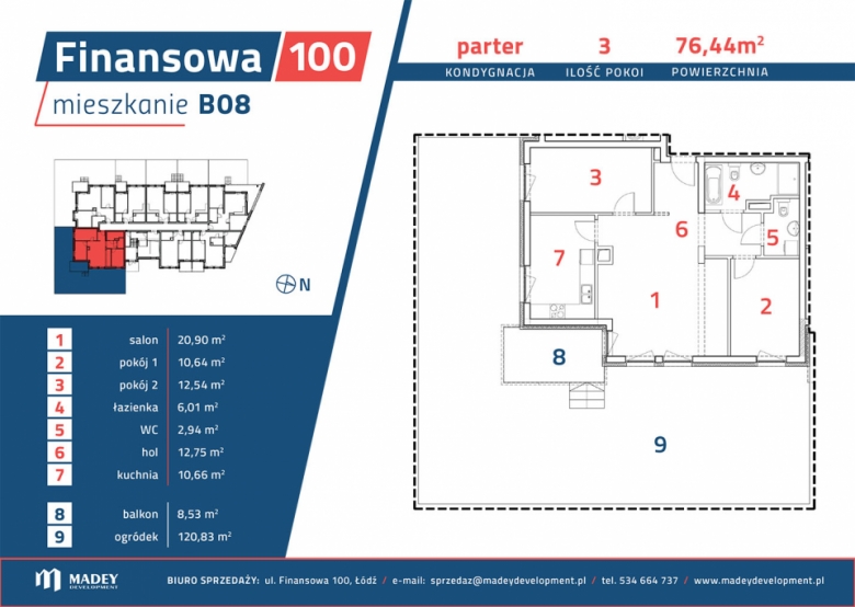 Apartament nr. B08