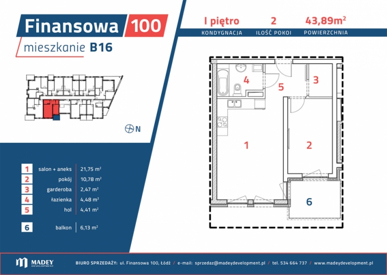 Mieszkanie B16